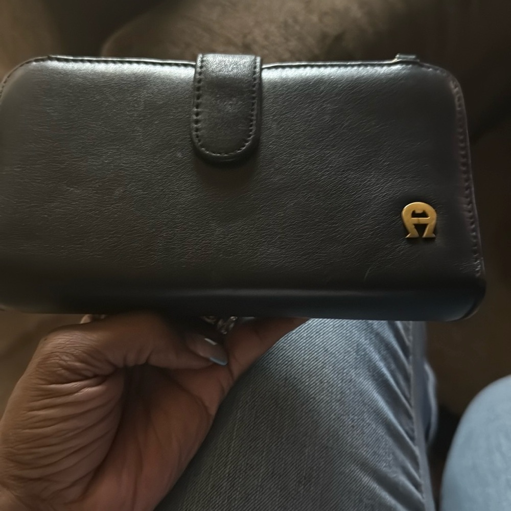 Etienne Aigner Black Crossbody Bag